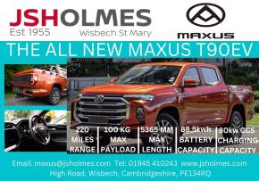   Maxus T90EV at JS Holmes Wisbech
