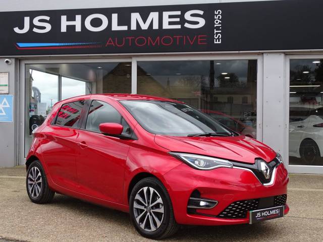 Renault Zoe 0.0 100kW GT Line + R135 50kWh Rapid Charge 5dr Auto Hatchback Electric RED