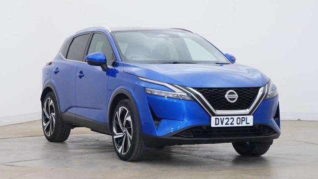 Nissan Qashqai 1.3 DiG-T MH 158 Tekna+ 5dr Xtronic Hatchback Petrol BLUE