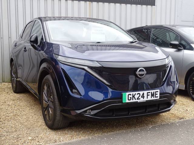 Nissan Ariya 0.0 160kW Advance 63kWh 22kWCh 5dr Auto Hatchback Electric BLUE
