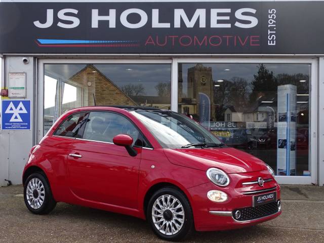Fiat 500 1.2 Lounge 3dr Hatchback Petrol RED
