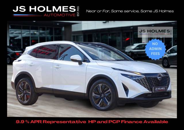 Nissan Qashqai 1.3 DiG-T MH 158 Tekna 5dr Xtronic Hatchback Petrol WHITE