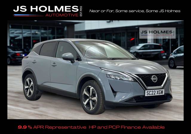 Nissan Qashqai 1.3 DiG-T MH N-Connecta 5dr Hatchback Petrol GREY