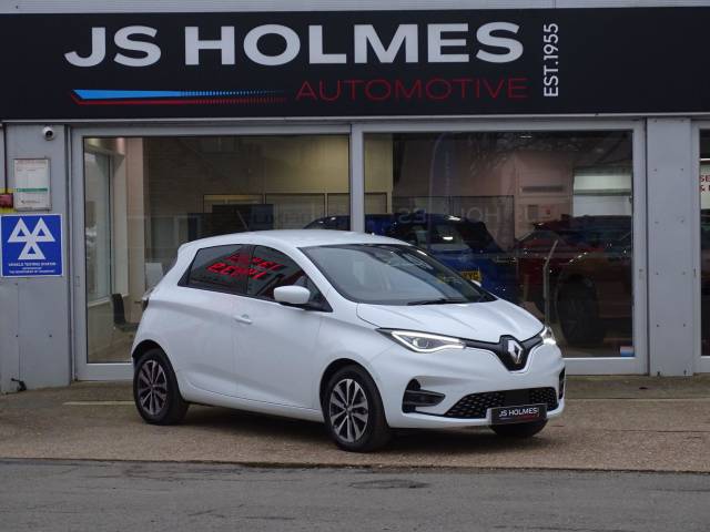 Renault Zoe 0.0 100kW GT Line + R135 50kWh Rapid Charge 5dr Auto Hatchback Electric WHITE
