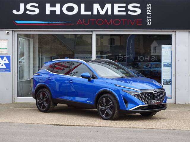 Nissan Qashqai 1.5 E-Power Tekna 5dr Auto Hatchback Petrol/Electric Hybrid BLUE