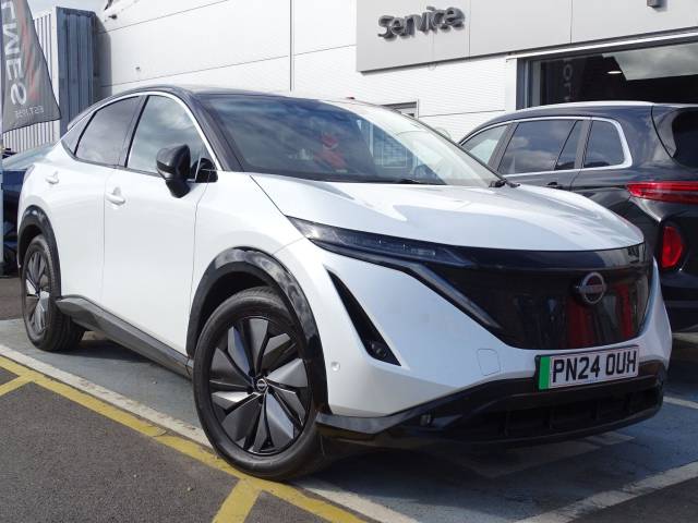 Nissan Ariya 0.0 178kW Evolve 87kWh 22kWCh 5dr Auto Hatchback Electric WHITE