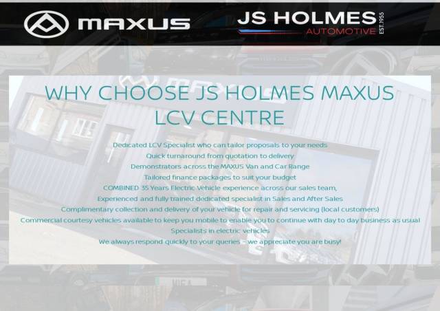 Maxus Deliver 7 2.0 D20 FWD L1 Euro 6 (s/s) 5dr