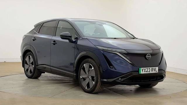 Nissan Ariya 0.0 225kW Evolve 87kWh 22kWCh 5dr e-4ORCE Auto Hatchback Electric BLUE
