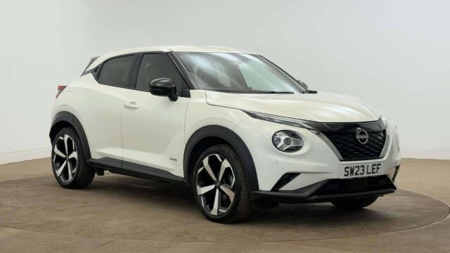 Nissan Juke 1.6 Hybrid Tekna 5dr Auto Hatchback Petrol/Electric Hybrid WHITE