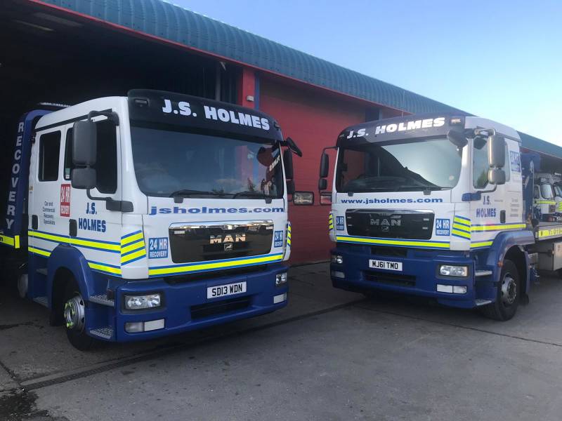 Our vehicle recovery fleet