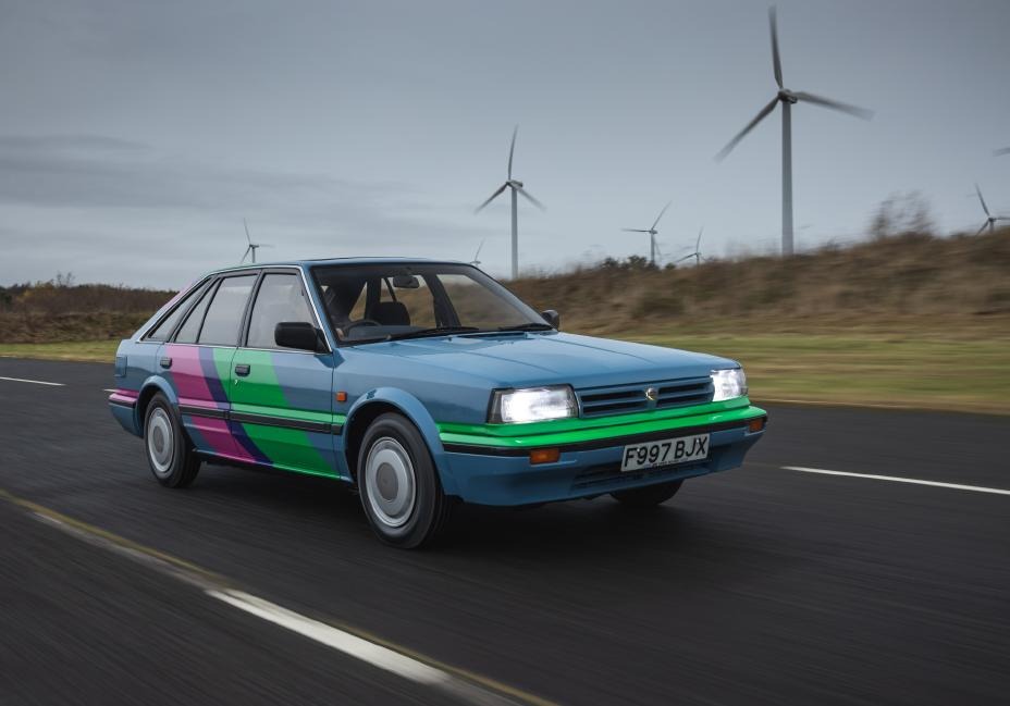 Together in Electric Dreams – Nissan celebrates 35 years of Sunderland production with custom-built 100% electric LEAF-powered Bluebird