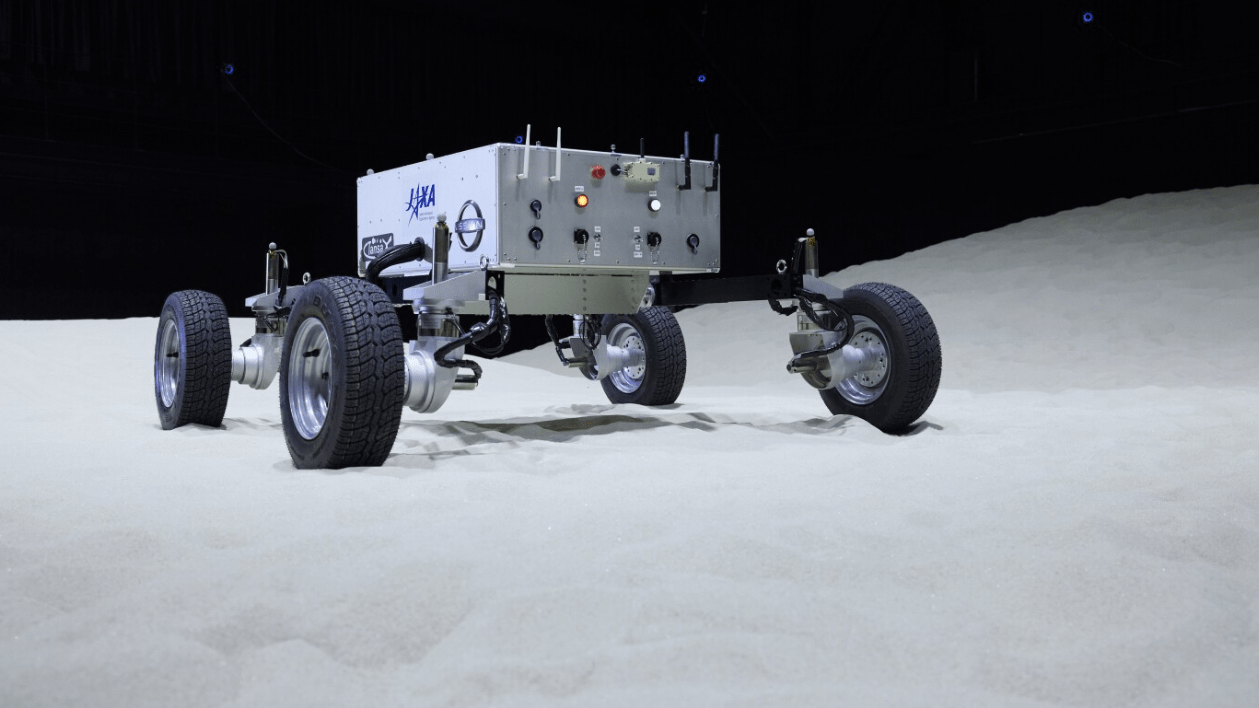 Nissan unveils lunar rover prototype jointly developed with Japan Aerospace Exploration Agency