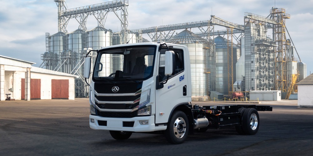 Maxus presents 7.5 tonne electric trucks