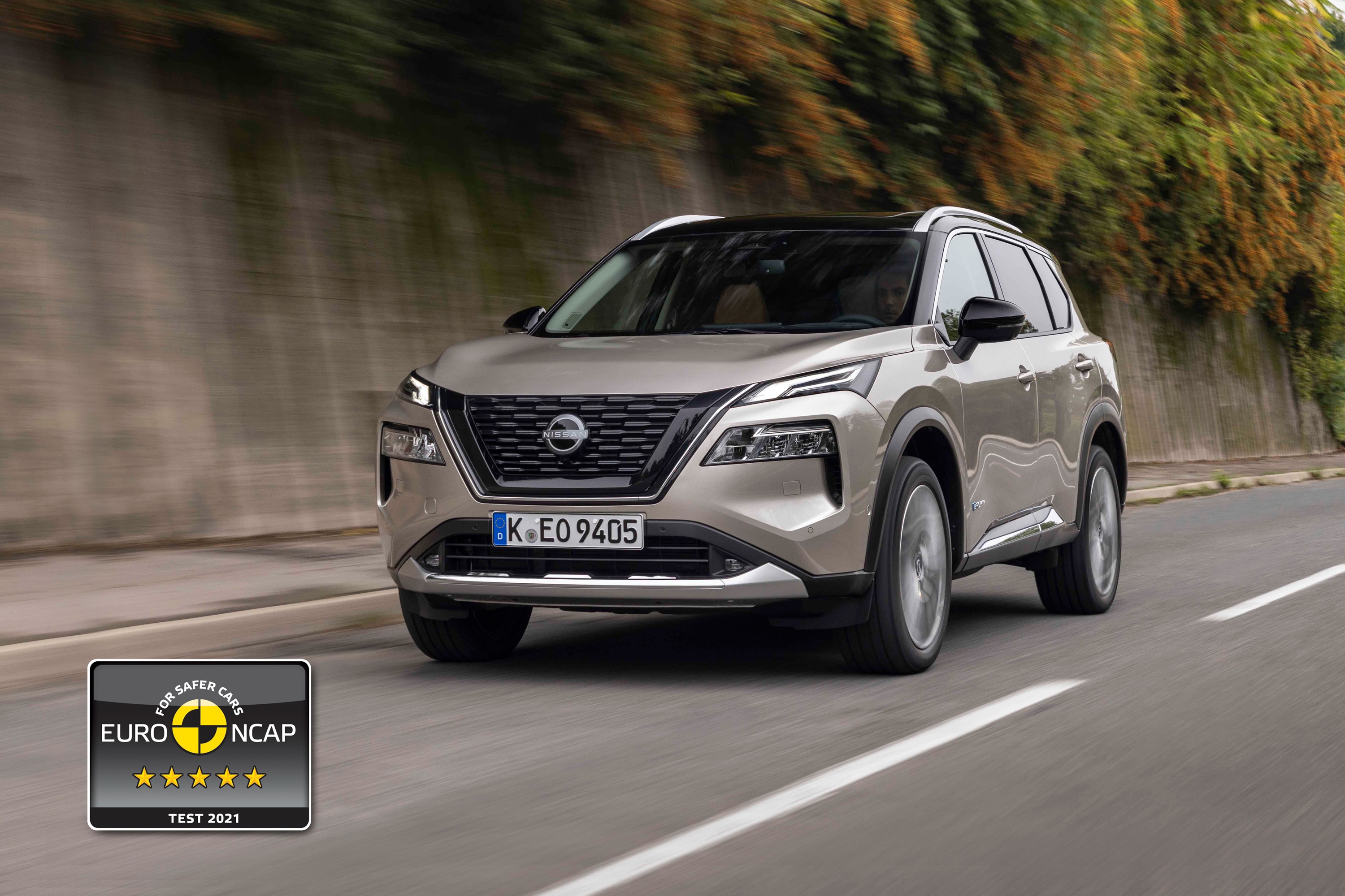 Five Star EURO NCAP Ratings for Nissan Ariya, X-Trail, Qashqai e-POWER and Juke Hybrid