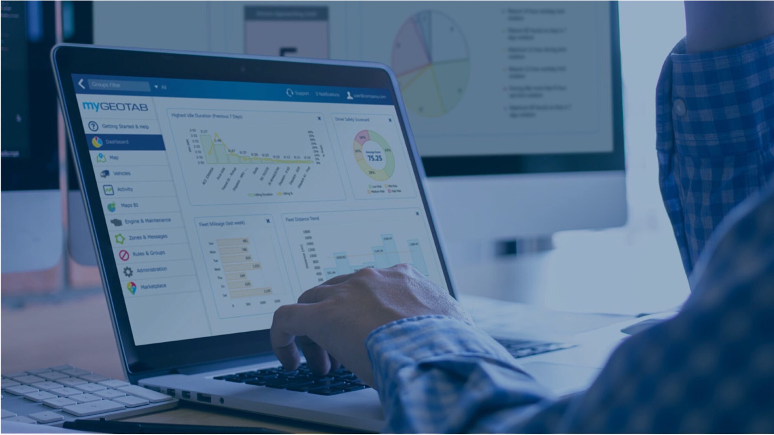 Maximise Electric Fleet Management and Efficiency with MAXUS Intelligence Onboard