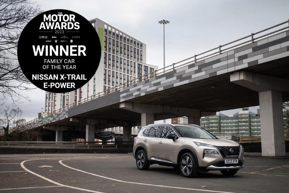 Nissan X-Trail declared the Family Car of the Year at News UK Motoring Awards!