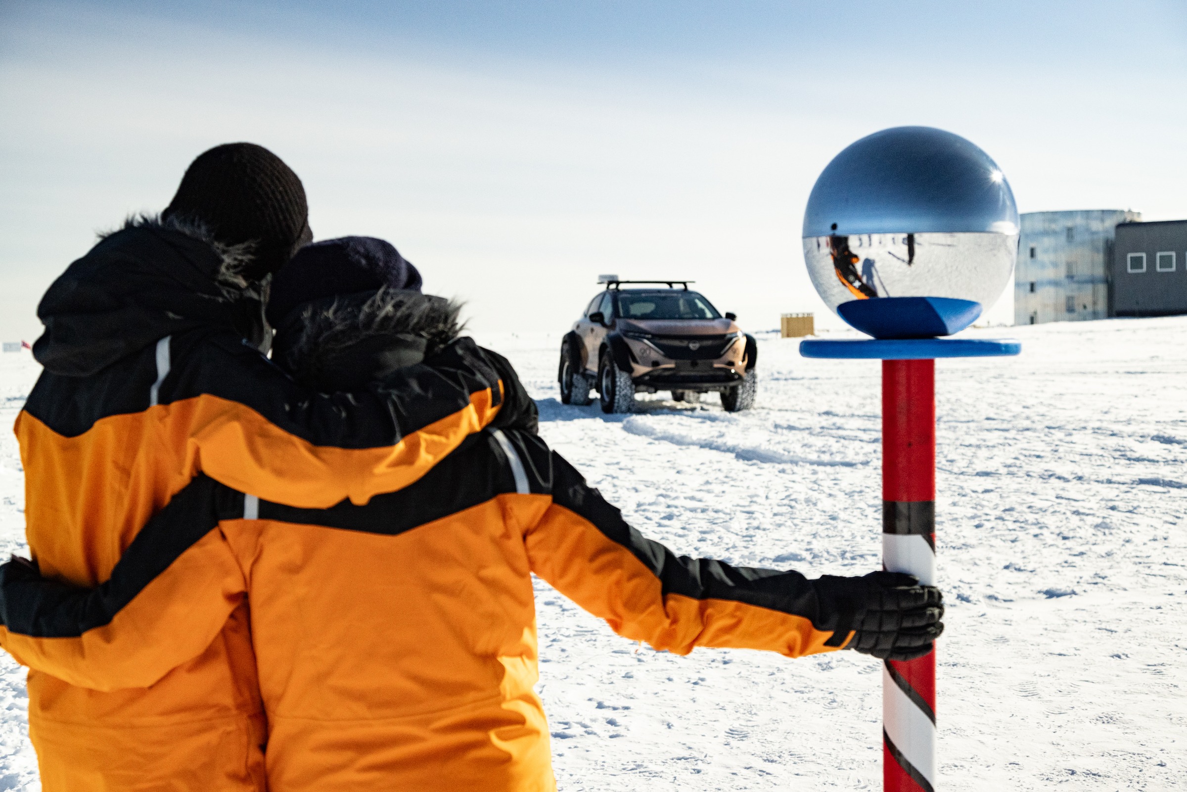 Pole to Pole electric vehicle expedition reaches the South Pole