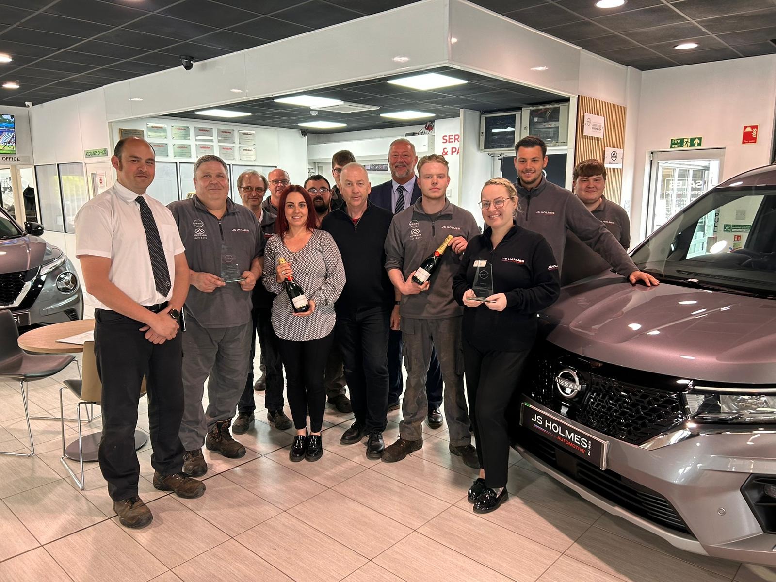 4 in a Row for JS Holmes Nissan Authorised Repairer