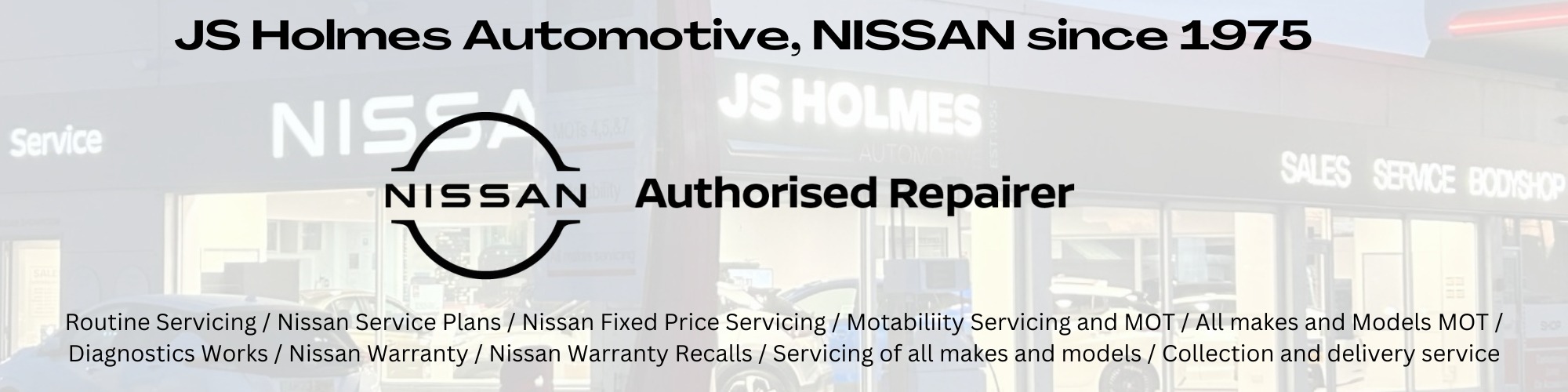 Nissan Online Service Booking Tool