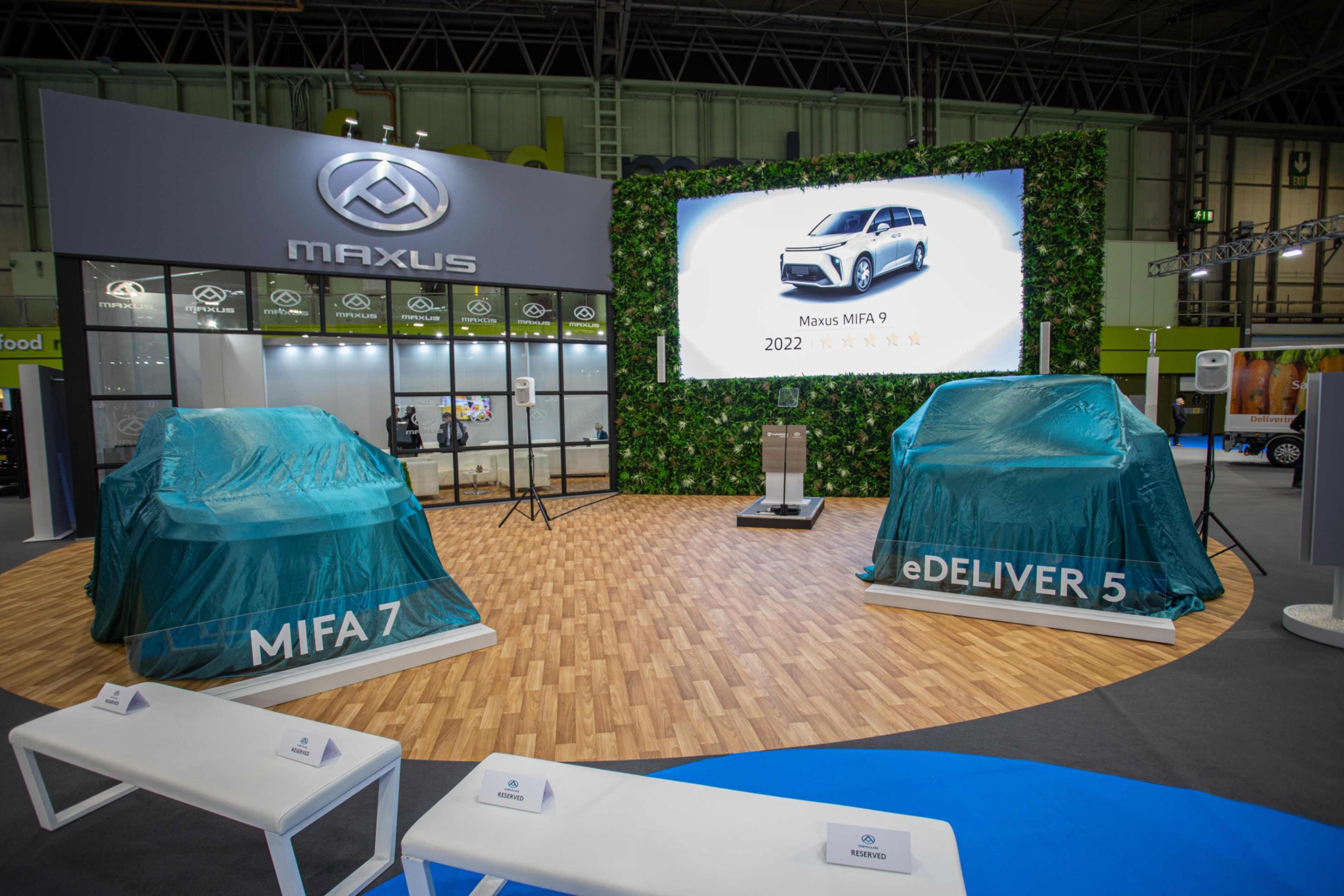 MAXUS DEBUTS TWO NEW EVs AT ELECTRIFYING 2024 CV SHOW