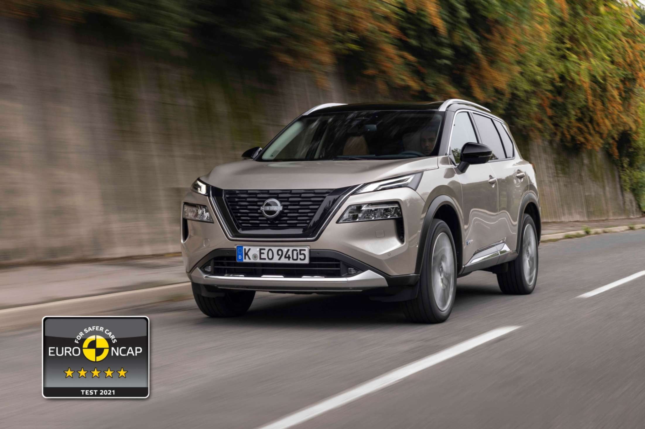 Five Star EURO NCAP Ratings for Nissan Ariya, X-Trail, Qashqai e-POWER and Juke Hybrid