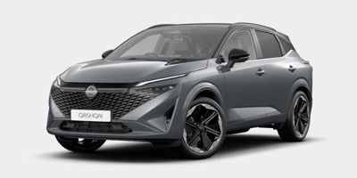 Nissan Qashqai - Two Tone Ceramic Grey & Pearl Black Roof