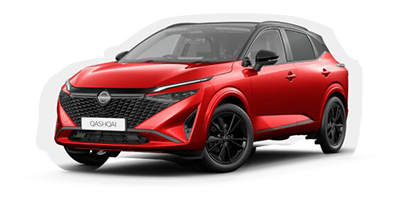 Nissan Qashqai - Two Tone: Fuji Sunset Red and Black