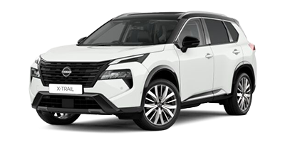 NISSAN X-Trail - Two Tone: Pearl White and Black